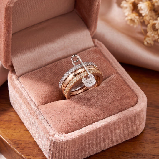 Triade Épingle Ring