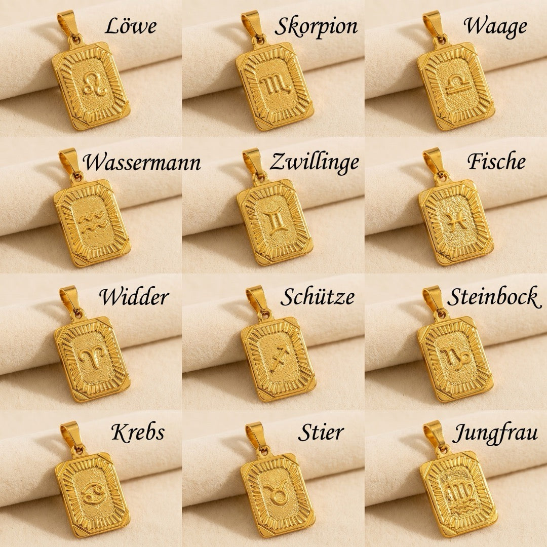 Sternzeichen Halskette