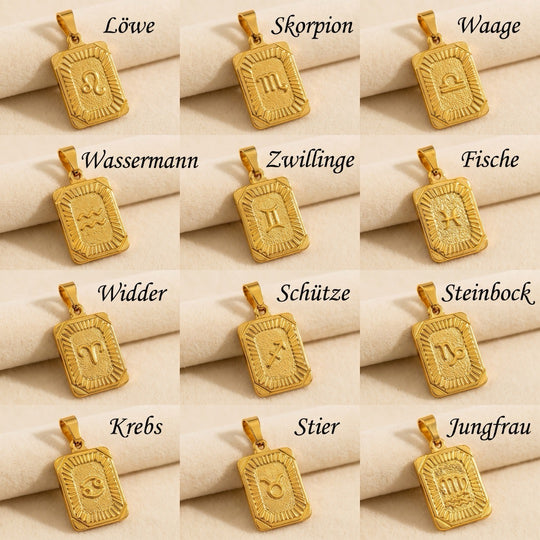 Sternzeichen Halskette