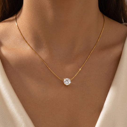 Solitaire Halskette